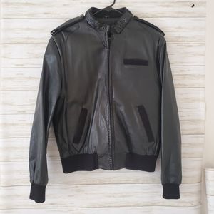 Cooper Genuine Leather  Bomber Jacket